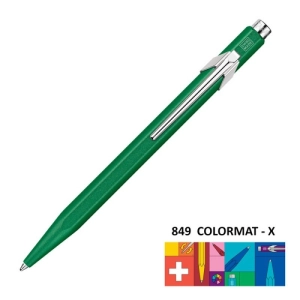 Długopis CARAN D'ACHE 849 Colormat-X M zielony-252217