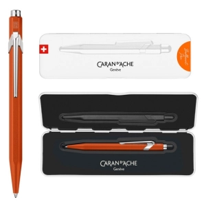 Długopis CARAN D'ACHE 849 Colormat-X M w pudełku pomarańczowy-252909