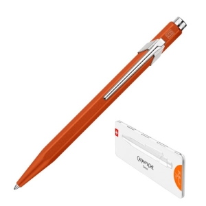 Długopis CARAN D'ACHE 849 Colormat-X M w pudełku pomarańczowy