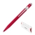 Długopis CARAN D'ACHE 849 Colormat-X M w pudełku czerwony