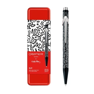 Długopis CARAN D'ACHE 849 Keith Haring w pudełku czarny-253726