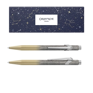 Długopis CARAN D'ACHE 849 Cosmic Gold w pudełku złoty-253777