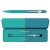 Długopis CARAN D'ACHE 849 Paul Smith Edycja 4 M w pudełku Cyan/Steel-253444