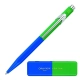 Długopis CARAN D'ACHE 849 Paul Smith Edycja 4 M w pudełku Cobalt/Emerald