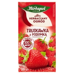 Herbata HERBAPOL Ogród - truskawka z poziomką op.20
