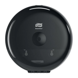 Podajnik dozownik TORK do papieru toaletowego centralnego dozowania mini system SmartOne kolor czarny system T9