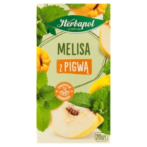 Herbata HERBAPOL Zielnik - melisa i pigwa op.20