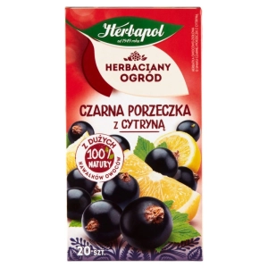 Herbata HERBAPOL Ogród - czarna porzeczka z cytryną op.20