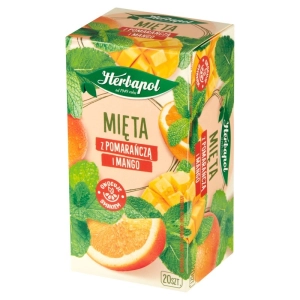 Herbata HERBAPOL Zielnik - mięta pomarańcza mango op.20-254665