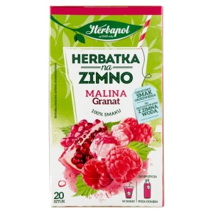 Herbata HERBAPOL na zimno - malina granat op.20