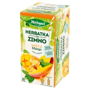 Herbata HERBAPOL na zimno - mięta mango op.20-254693