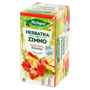 Herbata HERBAPOL na zimno - truskawka rabarbar op.20-254696