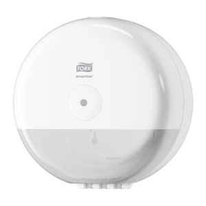 Podajnik dozownik TORK do papieru toaletowego centralnego dozowania mini system SmartOne kolor biały  system T9-254773