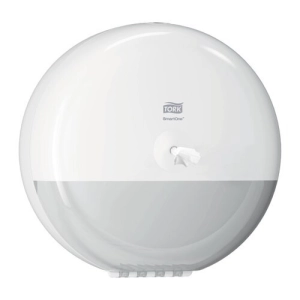 Podajnik dozownik TORK do papieru toaletowego centralnego dozowania SmartOne kolor biały system T8-254779