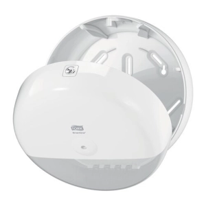 Podajnik dozownik TORK do papieru toaletowego centralnego dozowania SmartOne kolor biały system T8-254780