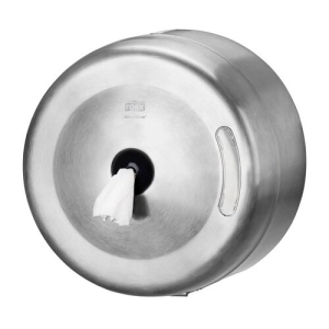 Podajnik dozownik TORK do papieru toaletowego centralnego dozowania SmartOne kolor srebny metalowy system T8-254790