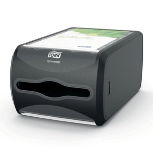 Podajnik dozownik TORK do serwetek dyspenserowych nablatowy kolor czarny na 550 szt. serwetek system N4-254832