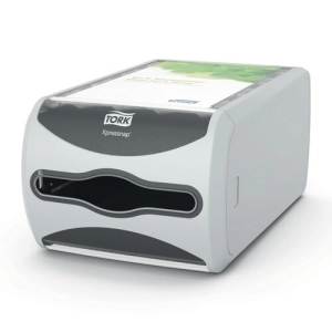 Podajnik dozownik TORK do serwetek dyspenserowych nablatowy kolor szary na 550 szt. serwetek system N4-254852