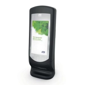 Podajnik dozownik TORK do serwetek dyspenserowych pionowy kolor czarny na 1100 szt. serwetek system N4-254855