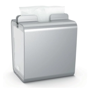 Podajnik dozownik TORK do serwetek dyspenserowych stawiany na stolik aluminium na 150 szt. serwetek system N4-254874