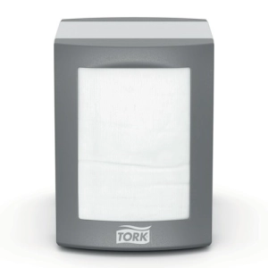Podajnik dozownik TORK do serwetek dyspenserowych stawiany na stolik aluminium na 90 szt. serwetek system N2