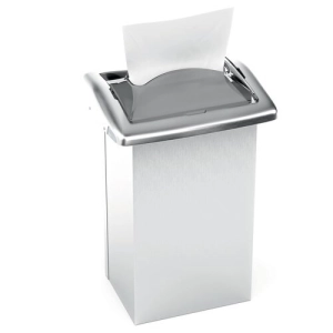 Podajnik dozownik TORK do serwetek dyspenserwowych do zabudowy kolor szaro-srebrny na 675 szt. serwetek system N4-254900