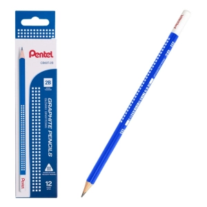 Ołówek drewniany PENTEL CB60T - 2B-254963