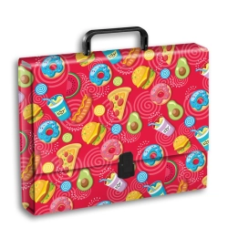 Teczka z rączką PENMATE A4 5cm - food TT8560