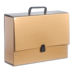 Teczka z rączką PENMATE B4 Jumbo 10cm - złota TT6858