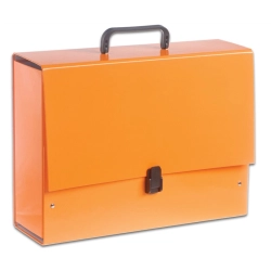 Teczka z rączką PENMATE B4 Jumbo 10cm - pomarańczowa TT6854