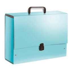 Teczka z rączką PENMATE B4 Jumbo 10cm - błękit lodowy TT8029