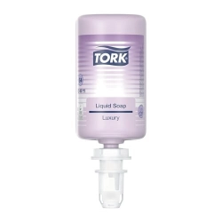 Mydło w płynie TORK luksusowe 1l system S4 Premium liliowe zapach - mieszanka magnolii orchidei i frezji