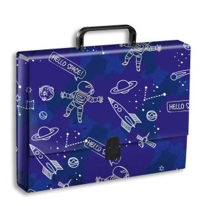 Teczka z rączką PENMATE A4 5cm - kosmos TT8130