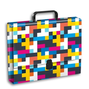 Teczka z rączką PENMATE A4 5cm - rubik TT8563