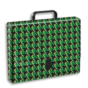 Teczka z rączką PENMATE A4 5cm - pepitka TT8564
