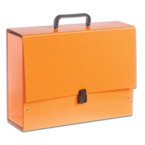 Teczka z rączką PENMATE B4 Jumbo 10cm - pomarańczowa TT6854