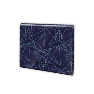 Teczka szeroka PENMATE A5 4cm na gumkę - geometria TT8153