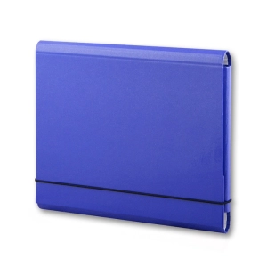 Teczka szeroka PENMATE A4 4cm na gumkę kolor - kobaltowa TT7733