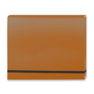 Teczka szeroka PENMATE A4 1,5cm na gumkę Trend - ochra ciemna TT7995