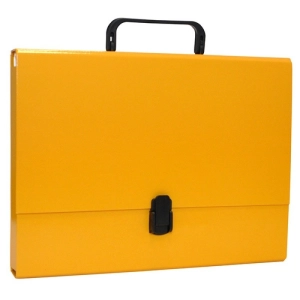 Teczka z rączką OFFICE PRODUCTS A4/5 żółta-616786
