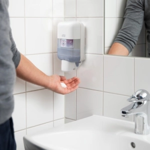 Mydło w płynie TORK delikatnie perfumowane  525 ml  System S5 Premium jasno żółte-255831
