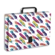 Teczka z rączką PENMATE A4 5cm - piórka TT8124