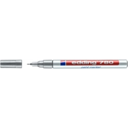 Marker EDDING olejowy E-780 0,8mm - srebrny
