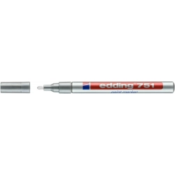 Marker EDDING olejowy E-751 1-2mm - srebrny
