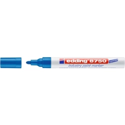Marker EDDING olejowy przemysłowy E-8750 2-4mm - niebieski