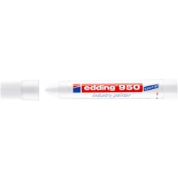 Marker EDDING w paście przemysłowy E-950 10mm - biały
