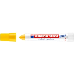Marker EDDING w paście przemysłowy E-950 10mm - żółty