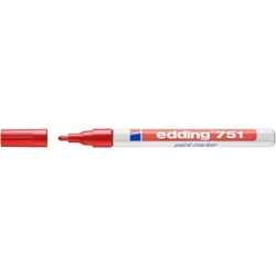 Marker EDDING olejowy E-751 1-2mm - czerwony
