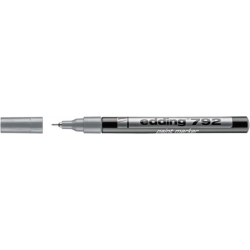 Marker EDDING olejowy E-792 0,8mm - srebrny