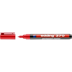 Marker EDDING permanentny E-370 1mm - czerwony